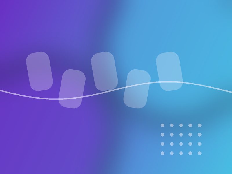 Abstract brand artwork illustrating the 5Degrees Marketing approach to retail sales